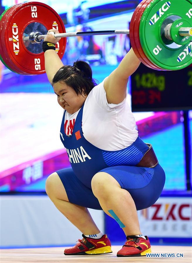 (SP)CHINA-FUZHOU-WEIGHTLIFTING-2019 IWF WORLD CUP(CN)