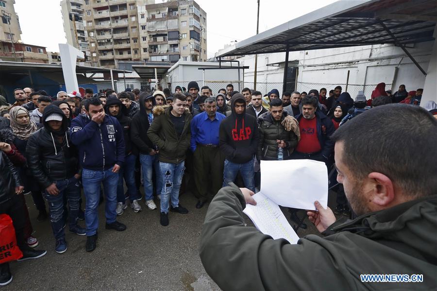 LEBANON-BEIRUT-REFUGEES-RETURNING HOME