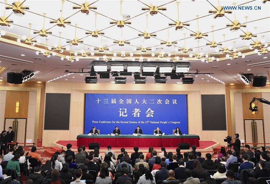 (TWO SESSIONS)CHINA-BEIJING-NPC-PRESS CONFERENCE (CN)