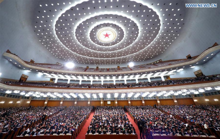 (TWO SESSIONS)CHINA-BEIJING-NPC-SECOND PLENARY MEETING (CN) 