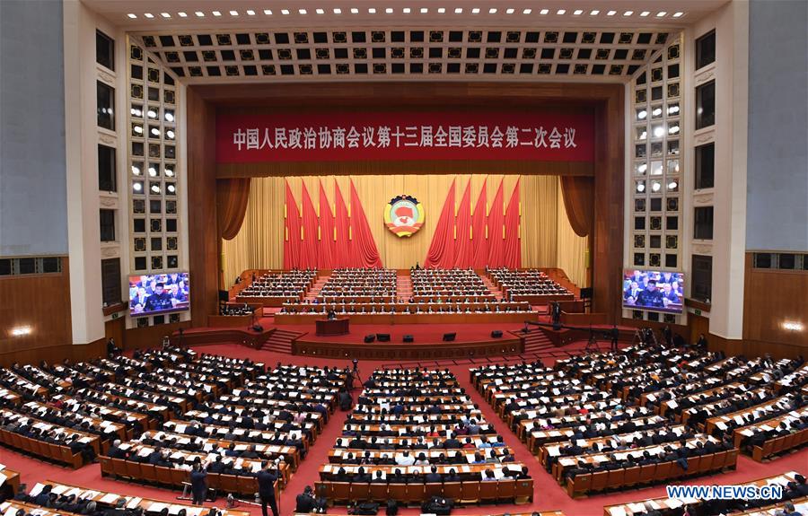 (TWO SESSIONS)CHINA-BEIJING-CPPCC-SECOND PLENARY MEETING (CN)