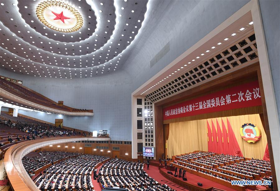 (TWO SESSIONS)CHINA-BEIJING-CPPCC-THIRD PLENARY MEETING (CN)