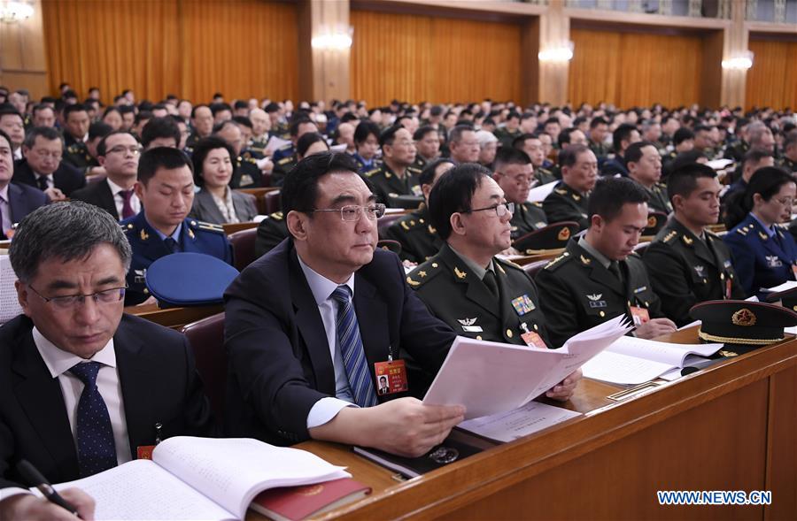 (TWO SESSIONS)CHINA-BEIJING-NPC-THIRD PLENARY MEETING (CN)