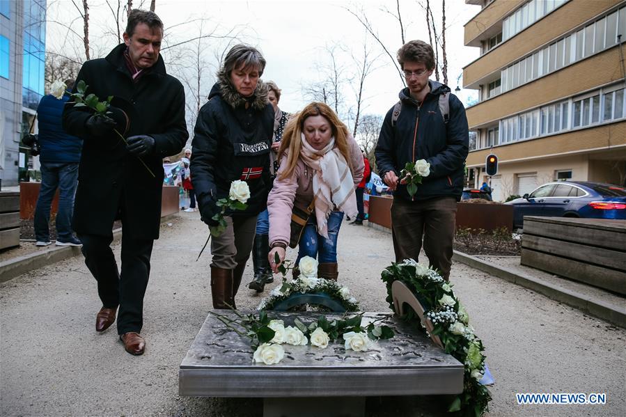 BELGIUM-BRUSSELS-COMMEMORATION-TERRORISM VICTIMS