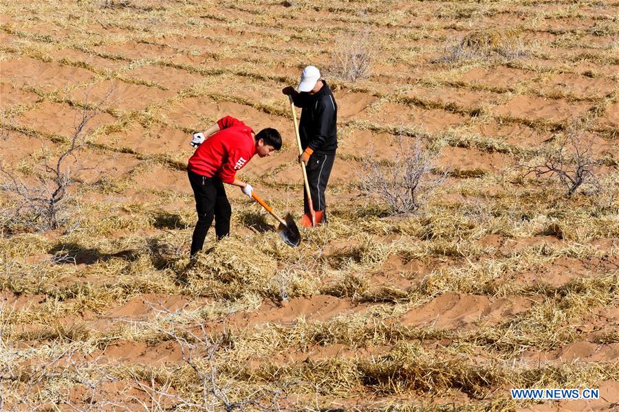 #CHINA-GANSU-ZHANGYE-DESERT CONTROL (CN)