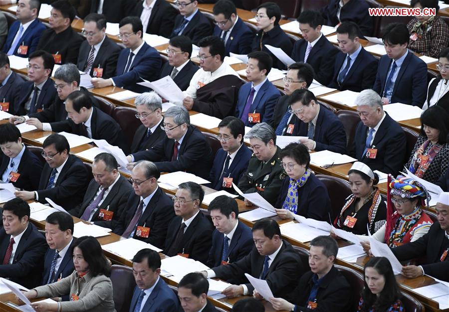 (TWO SESSIONS)CHINA-BEIJING-CPPCC-CLOSING MEETING (CN)