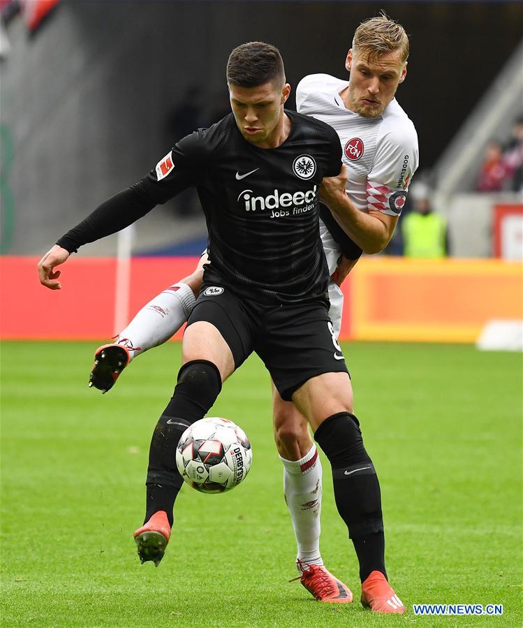 (SP)GERMANY-FRANKFURT-SOCCER-BUNDESLIGA-FRANKFURT VS NUERNBERG