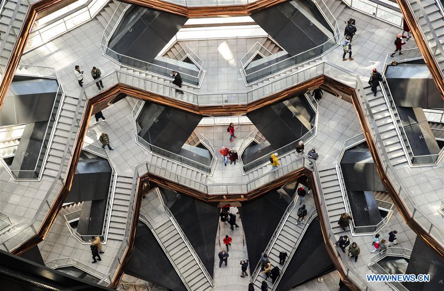 U.S.- NEW YORK-HUDSON YARDS-VESSEL