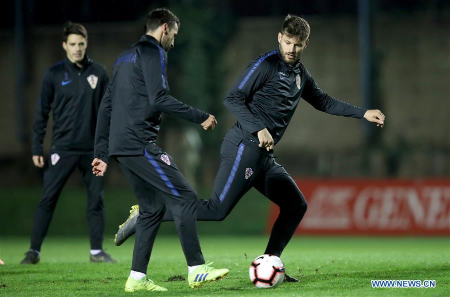 (SP)CROATIA-ZAGREB-SOCCER-EURO 2020-TRAINING