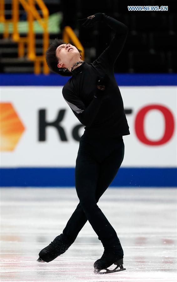 (SP)JAPAN-SAITAMA-FIGURE SKATING-WORLD CHAMPIONSHIPS-TRAINING