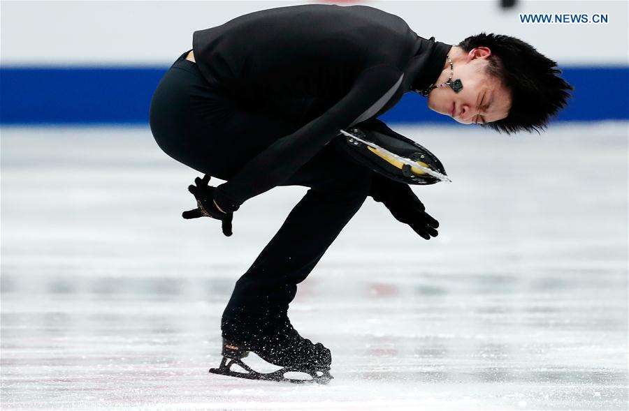 (SP)JAPAN-SAITAMA-FIGURE SKATING-WORLD CHAMPIONSHIPS-TRAINING