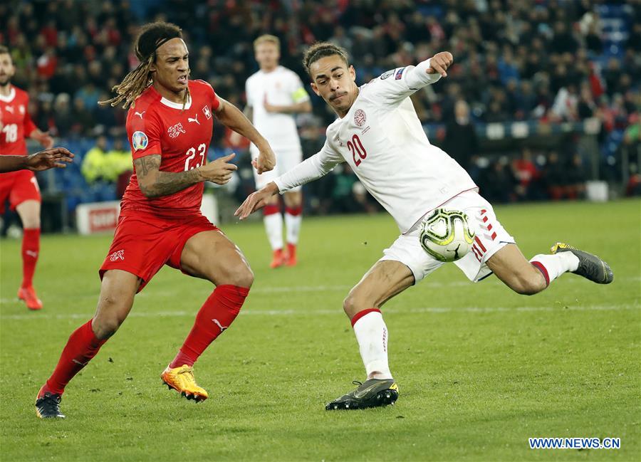 (SP)SWITZERLAND-BASEL-UEFA EURO 2020 QUALIFIER-GROUP D-SWITZERLAND VS DENMARK