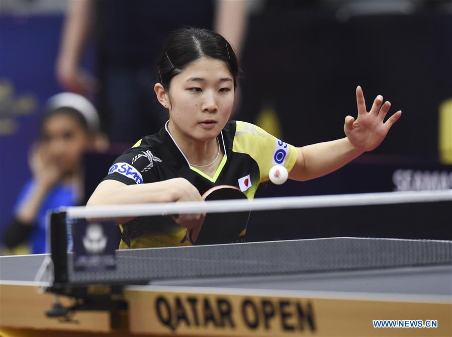 (SP)QATAR-DOHA-TABLE TENNIS-QATAR OPEN-WOMEN'S SINGLES