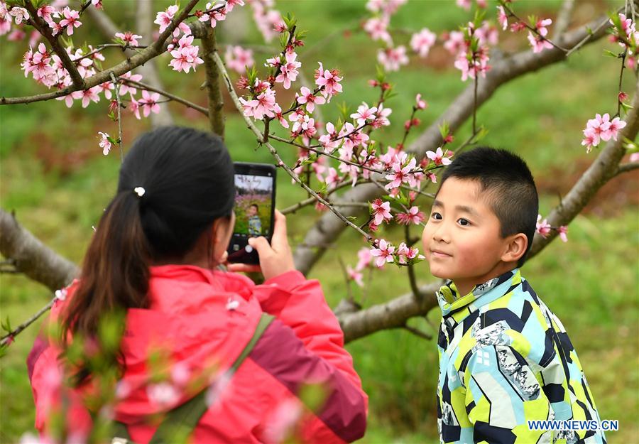 #CHINA-HUNAN-XIANGXI-PEACH FLOWER FAIR (CN)