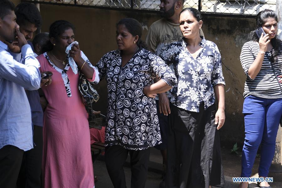 SRI LANKA-COLOMBO-BLASTS-DEATH TOLL