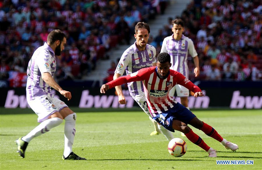 (SP)SPAIN-MADRID-SOCCER-SPANISH LEAGUE-ATLETICO VS VALLADOLID