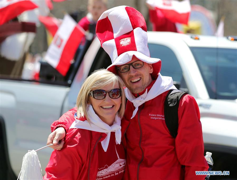 U.S.-CHICAGO-PARADE-POLISH CONSTITUTION DAY 