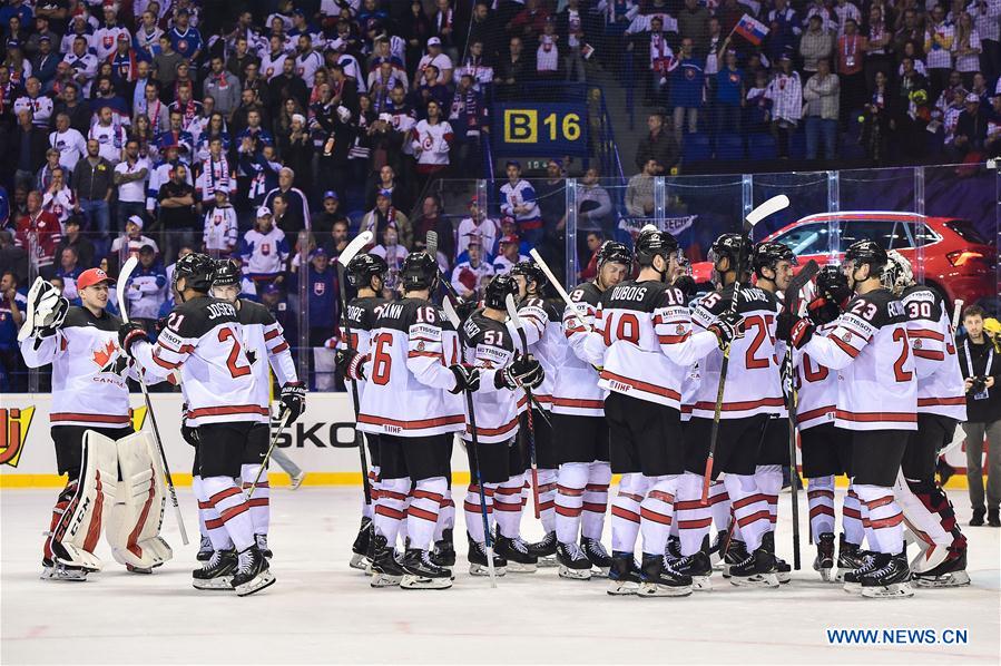 (SP)SLOVAKIA-KOSICE-ICE HOCKEY-IIHF-WORLD CHAMPIONSHIP-GROUP A-CAN VS SVK