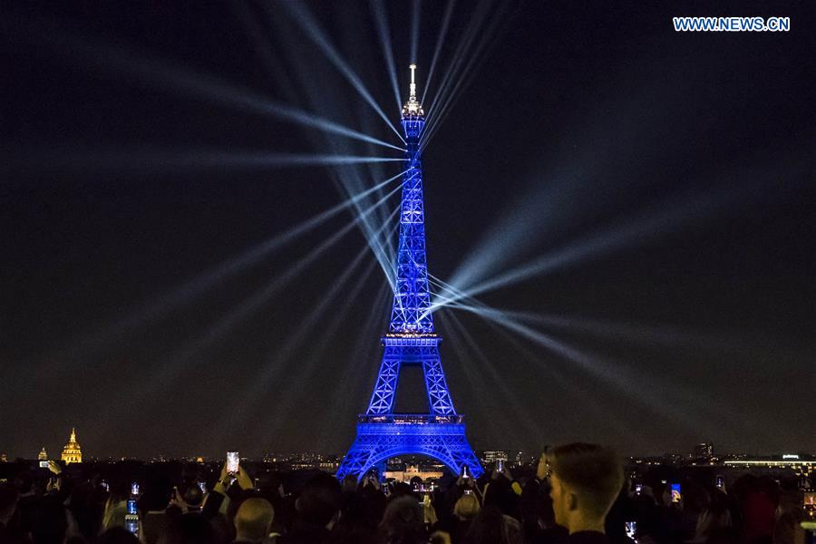 FRANCE-PARIS-EIFFEL TOWER-ANNIVERSARY