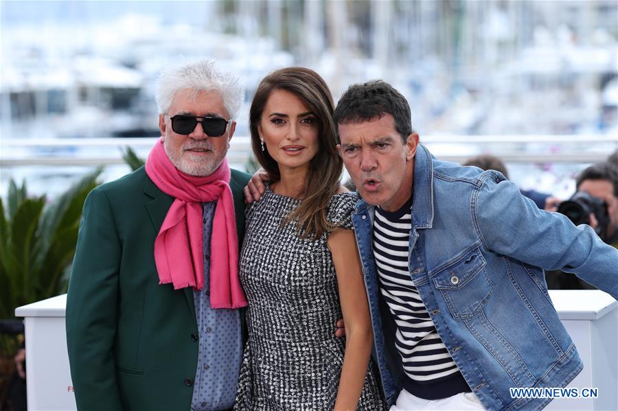 FRANCE-CANNES-FILM FESTIVAL-PHOTOCALL-DOLOR Y GLORIA