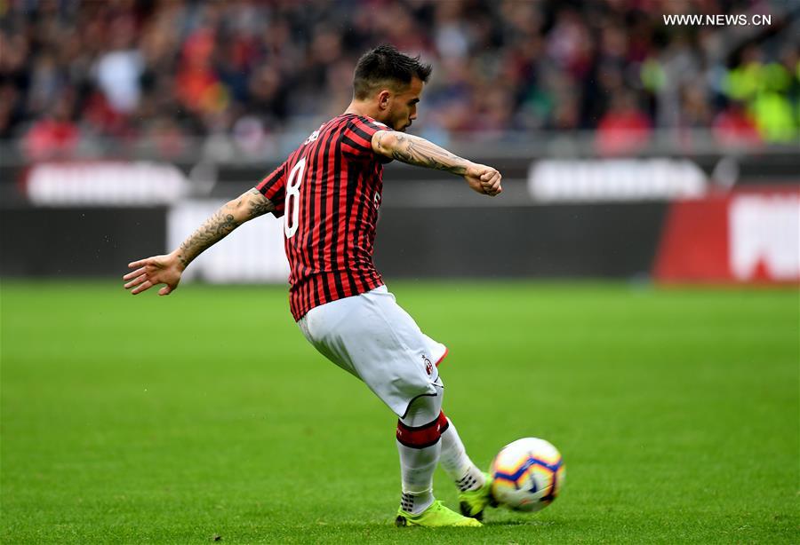 (SP)ITALY-MILAN-SOCCER-SERIE A-AC MILAN VS FROSINONE