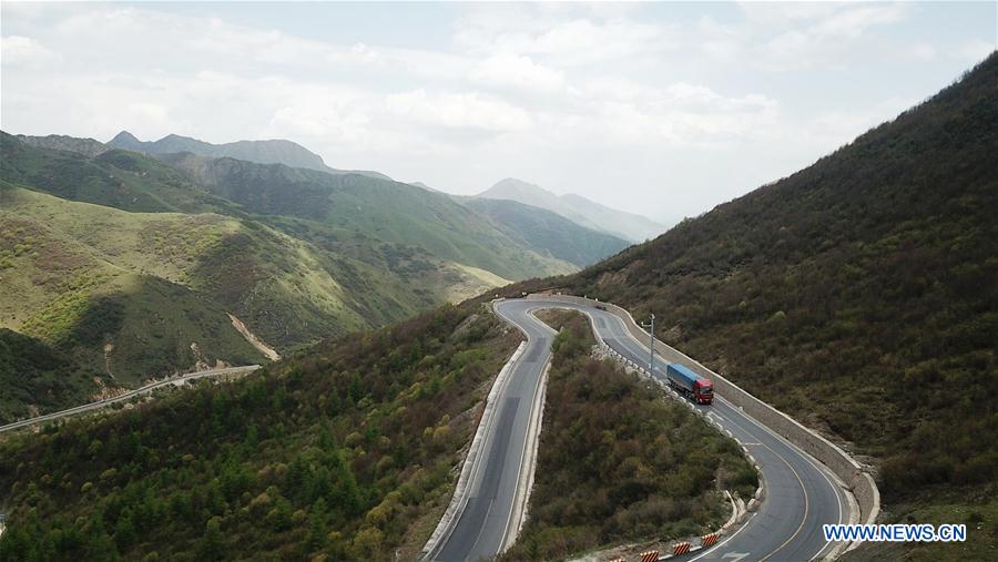 CHINA-GANSU-HIGHWAY-SCENERY (CN)