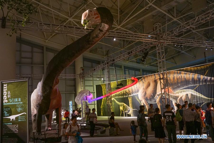 CHINA-GUANGDONG-SCIENCE-DINOSAUR-EXHIBITION (CN)