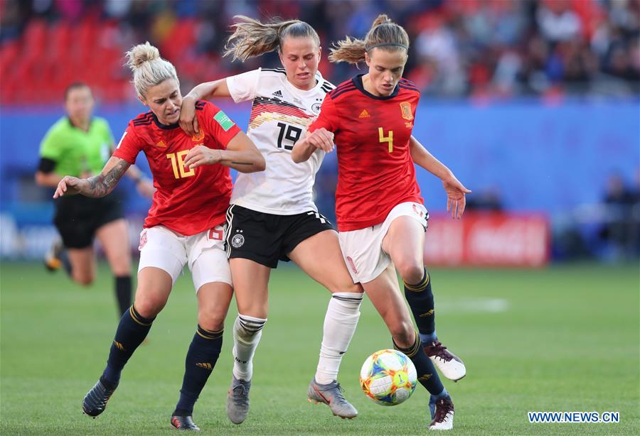 (SP)FRANCE-VALENCIENNES-SOCCER-FIFA WOMEN'S WORLD CUP-GROUP B-GER VS ESP