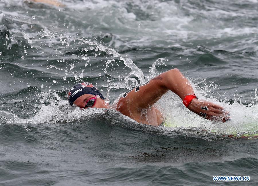 (SP)SOUTH KOREA-YEOSU-FINA WORLD CHAMPIONSHIPS-OPEN WATER SWIMMING-MIXED 5KM TEAM