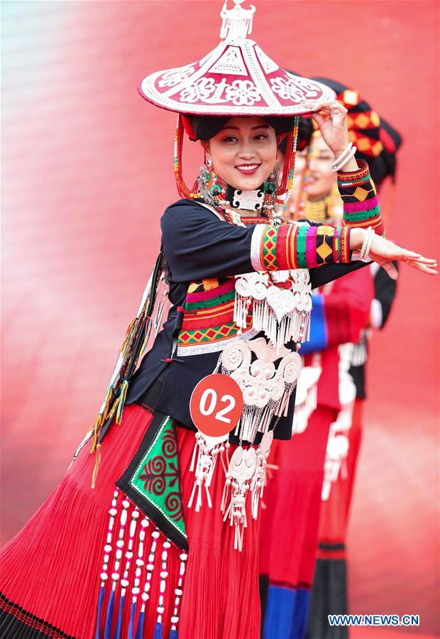 CHINA-SICHUAN-MEIGU-YI ETHNIC GROUP-BEAUTY PAGEANT (CN)