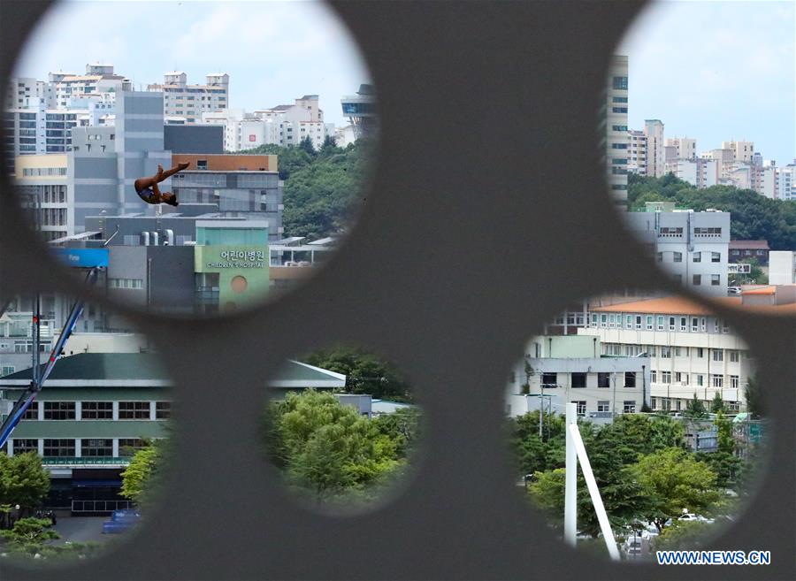 (SP)SOUTH KOREA-GWANGJU-FINA WORLD CHAMPIONSHIPS-SWIMMING-DAY 3