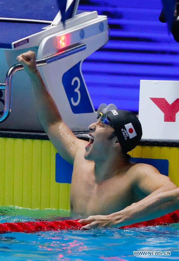 (SP)SOUTH KOREA-GWANGJU-FINA WORLD CHAMPIONSHIPS-SWIMMING-DAY 5