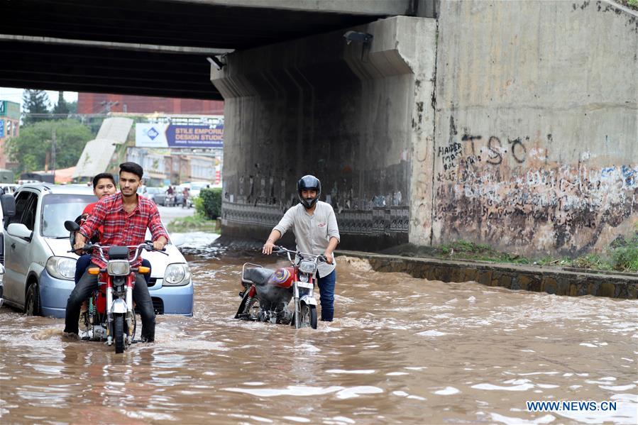 PAKISTAN-RAWALPINDI-MONSOON-RAIN