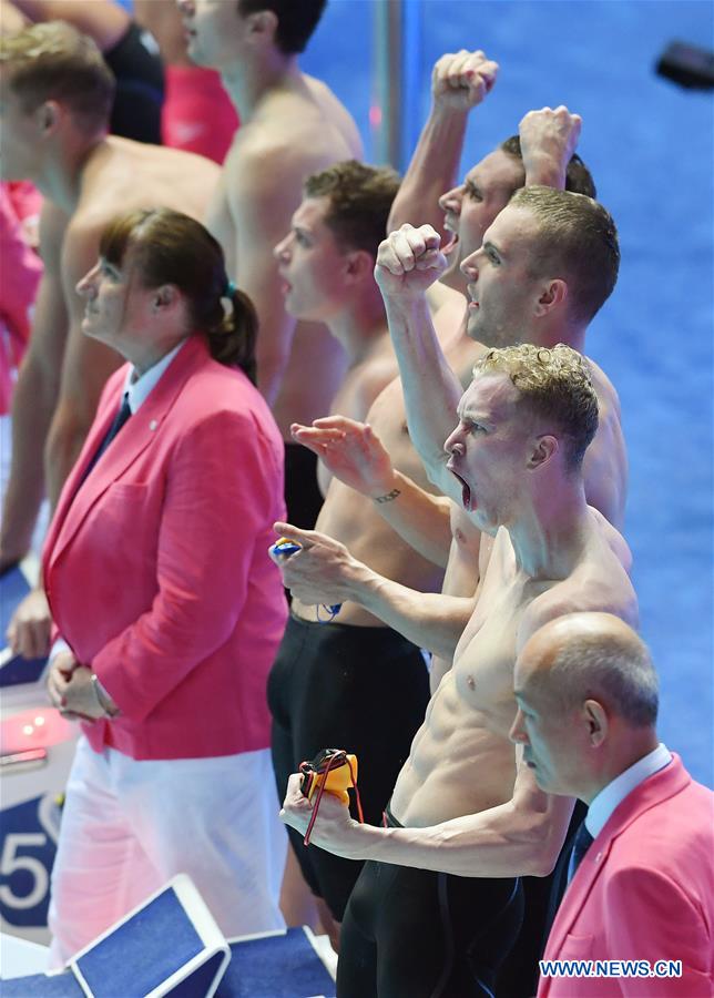 (SP)SOUTH KOREA-GWANGJU-FINA WORLD CHAMPIONSHIPS-SWIMMING-DAY 6