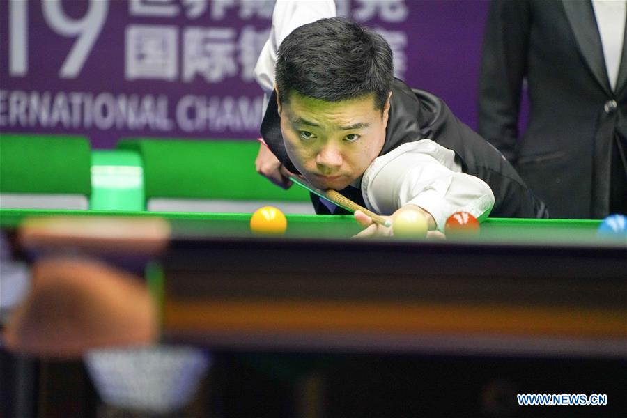 (SP)CHINA-DAQING-WORLD SNOOKER INTERNATIONAL CHAMPIONSHIP(CN)