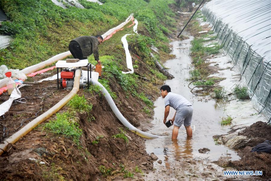 CHINA-SHANDONG-SHOUGUANG-TYPHOON-FLOOD-AFTERMATH (CN)