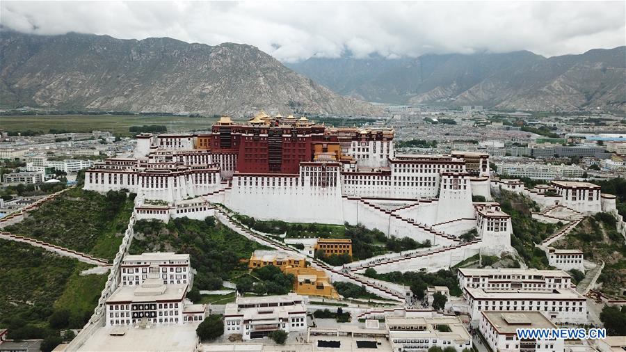 (InTibet)CHINA-TIBET-LHASA-AERIAL VIEW (CN)