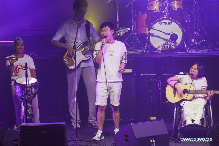 CHINA-BEIJING-RARE DISEASE-BAND-FIRST ALBUM-PERFORMANCE (CN)