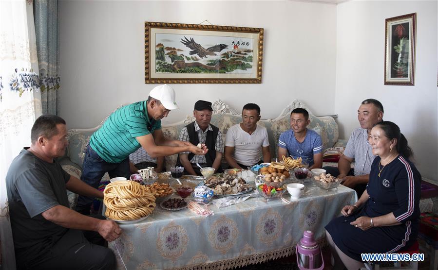 CHINA-XINJIANG-ATLAY-HERDSMEN-NEW LIFE (CN)