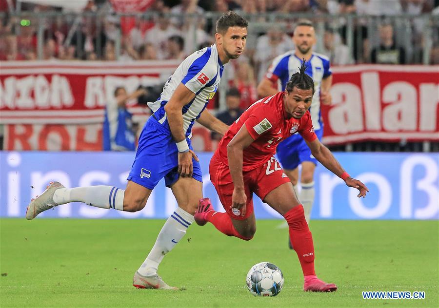 (SP)GERMANY-MUNICH-SOCCER-BUNDESLIGA-BAYERN MUNICH VS HERTHA