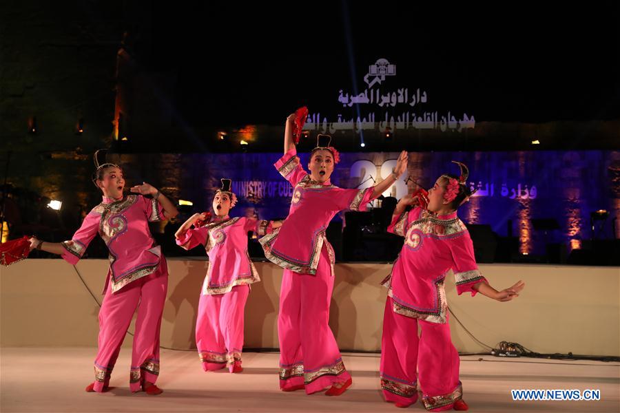 EGYPT-CAIRO-MUSIC FESTIVAL-CHINA'S GAOJIA OPERA PERFORMANCE