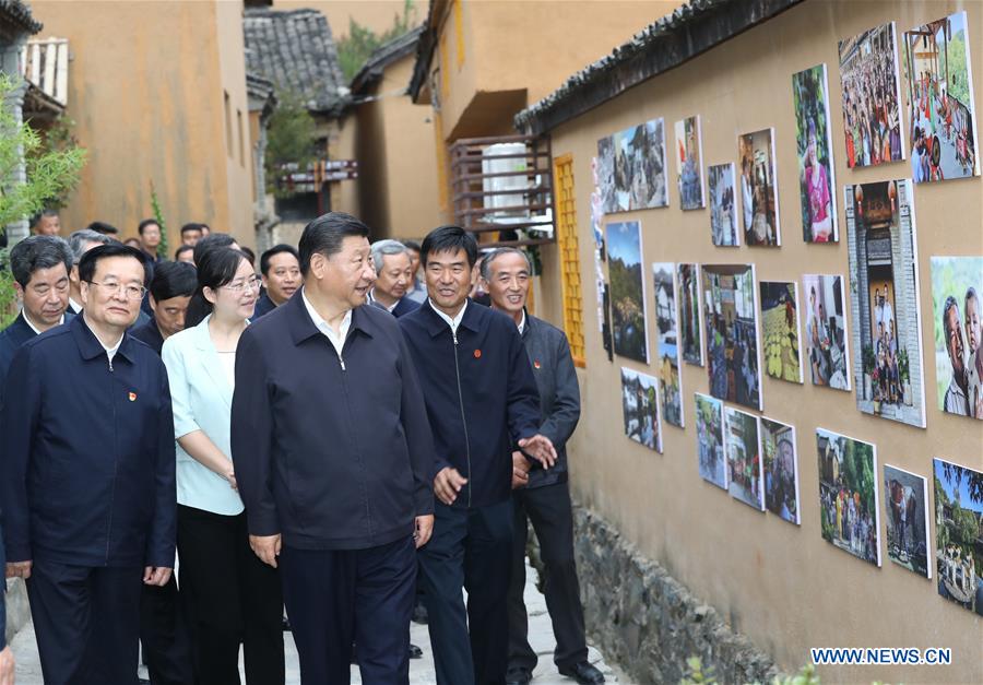 CHINA-HENAN-XINXIAN COUNTY-XI JINPING-INSPECTION  (CN)