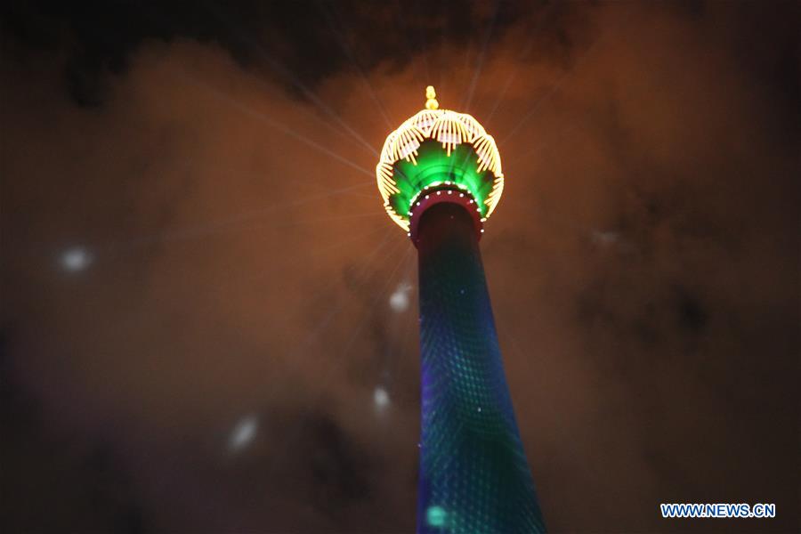 SRI LANKA-COLOMBO-LOTUS TOWER