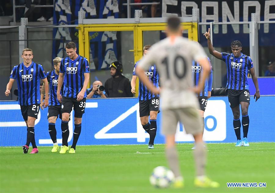 (SP)ITALY-MILAN-SOCCER-CHAMPIONS LEAGUE-ATALANTA VS SHAKHTAR DONETSK