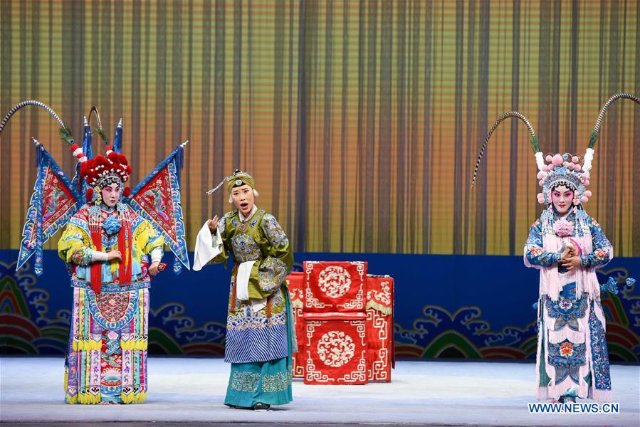 CHINA-XINJIANG-URUMQI-PEKING OPERA PERFORMANCE (CN)