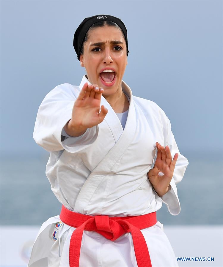 (SP)QATAR-DOHA-WORLD BEACH GAMES-WOMEN'S KARATE KATA