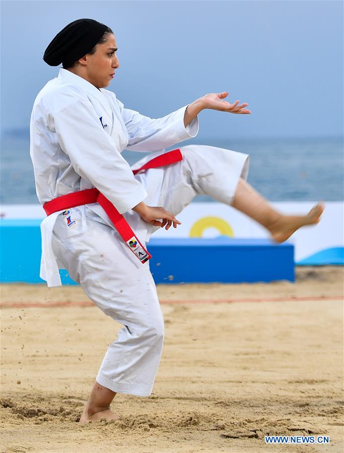 (SP)QATAR-DOHA-WORLD BEACH GAMES-WOMEN'S KARATE KATA