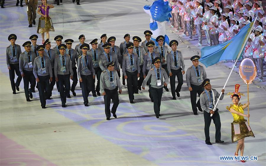 (SP)CHINA-WUHAN-7TH MILITARY WORLD GAMES-OPENING CEREMONY