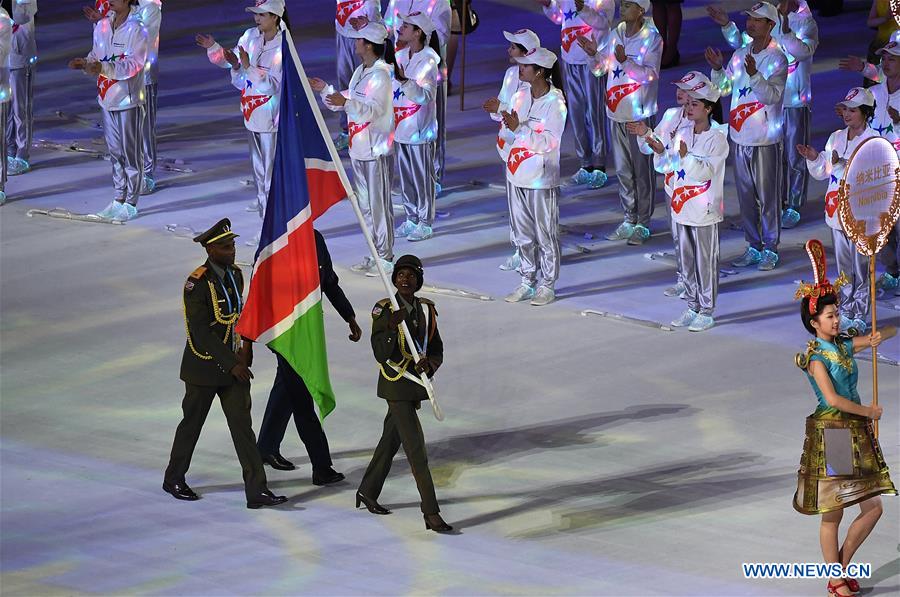 (SP)CHINA-WUHAN-7TH MILITARY WORLD GAMES-OPENING CEREMONY