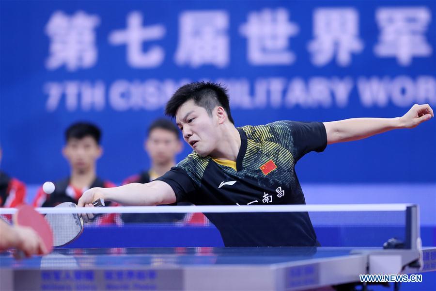 (SP)CHINA-WUHAN-7TH MILITARY WORLD GAMES-TABLE TENNIS(CN)